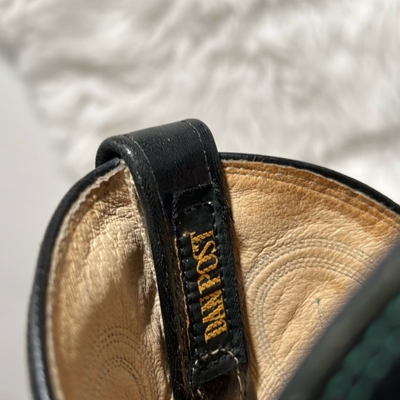Emerald green real leather Dan Post cowgirl boots, no longer sold and very rare! - Picture 8 of 9
